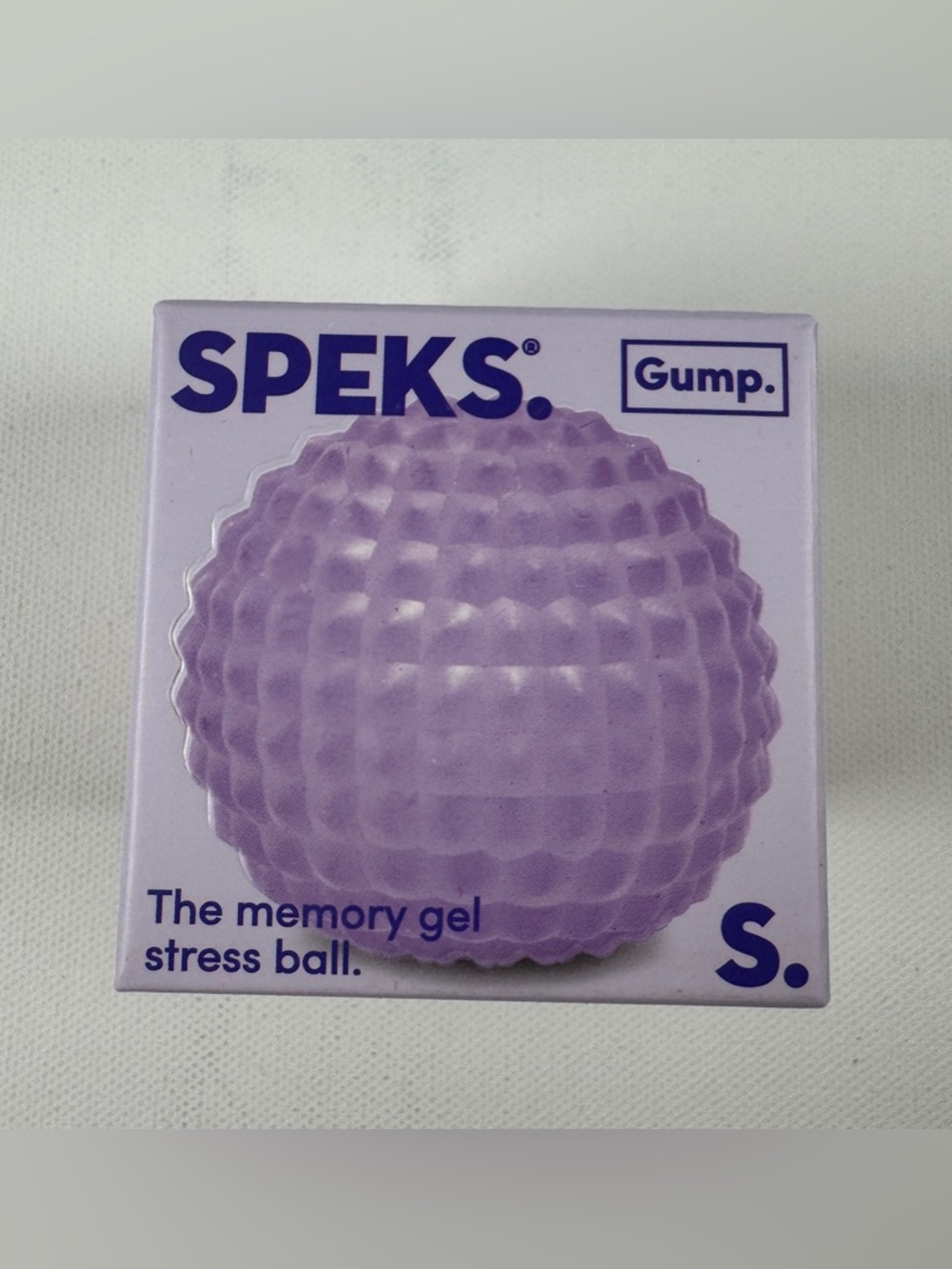 Authentic SPEKS Gump Surface Scale Purple Ultra Soft Memory Gel Squishy Fidget